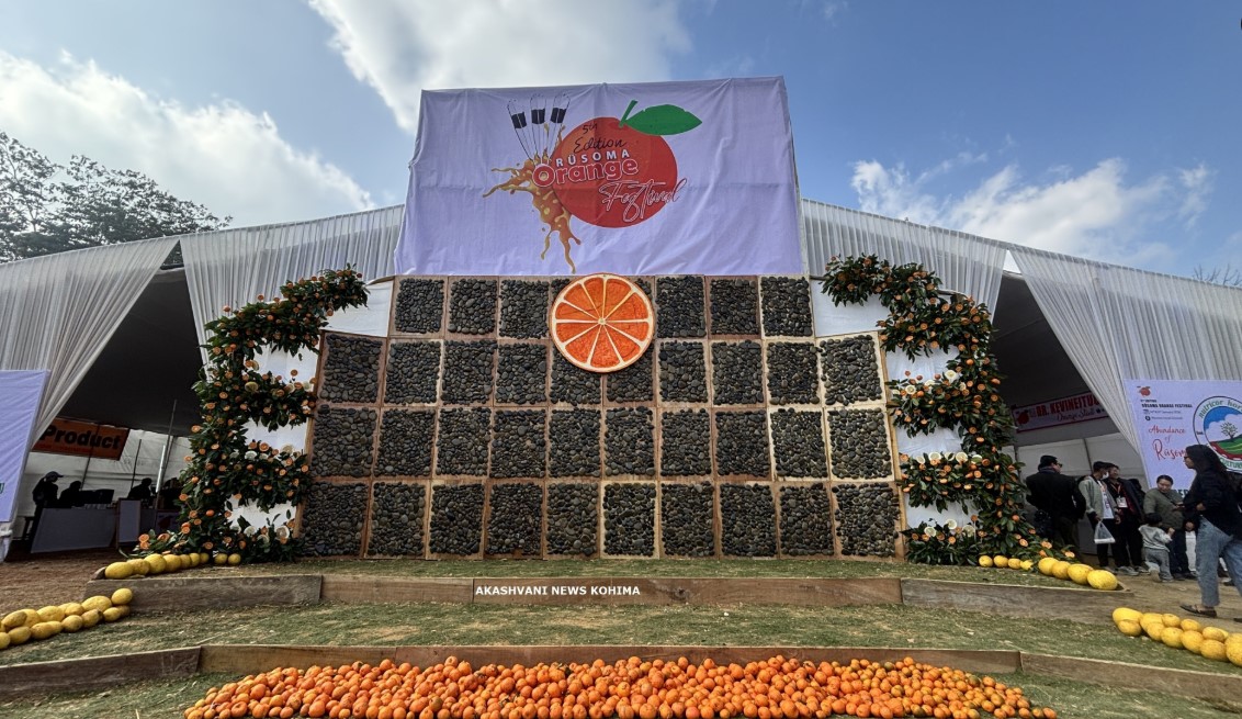 Rüsoma Orange Festival Kicks Off in Nagaland