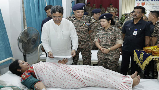 CM Dr Manik Saha Participates in Blood Donation Camp