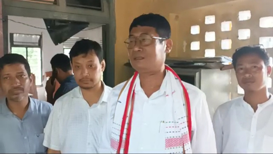 Minister inspects construction work of Eklavya School