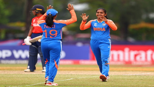 India Storm into U19 Women’s T20 World Cup Final with dominant win over England