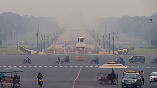 ‘very poor category’ Air quality in Delhi 