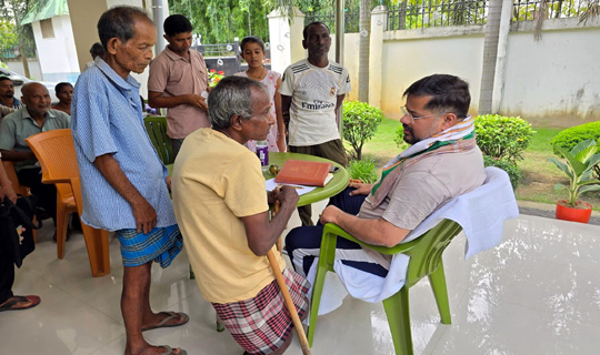 Sushanta Chowdhury Meets Citizens at