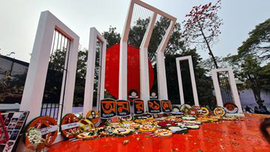 Bangladesh: Tributes paid to language martyrs on ‘Amar Ekushey’ and the International Mother Lan