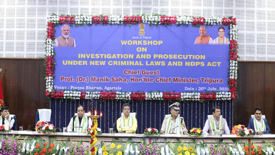 CM Manik Saha Stresses Effective Implementation of New Criminal Laws