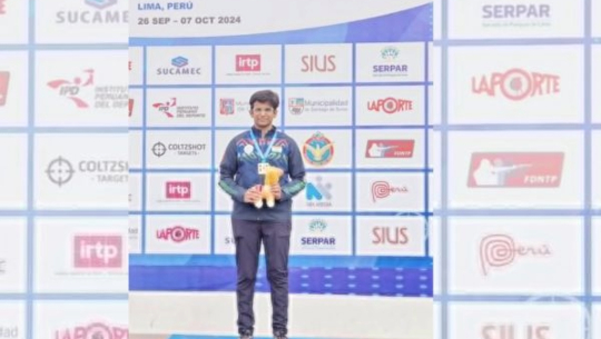 Parth Mane secures double Gold at ISSF Junior World Championship in Peru