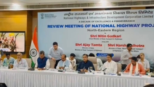 CM Dr. Manik Saha attends review meeting of National Highway Projects