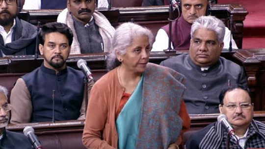 Finance Minister Nirmala Sitharaman presents Economic Survey in both Houses of Parliament