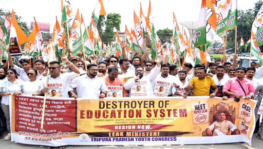Several Youth Congress Workers Injur
