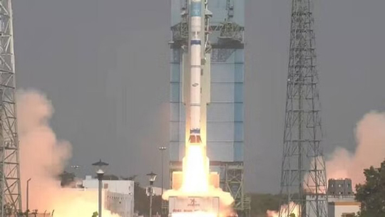 ISRO successfully launches SSLV-D2 carrying three satellites from Sriharikota