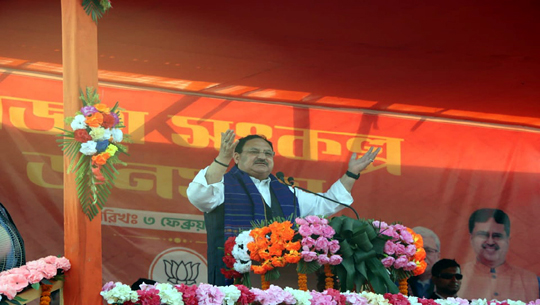 Budget for tribal groups increased by four times – Nadda launches BJP’s campaign train in Tripura