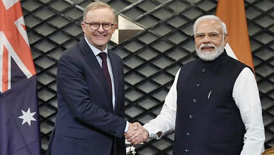 PM Modi Speaks With Australian Prime Minister Anthony Albanese