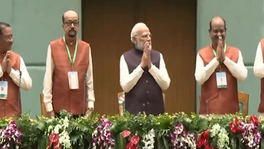 PM Modi Inaugurates New Chhattisgarh Assembly Building, Unveils Statue of Atal Bihari Vajpayee