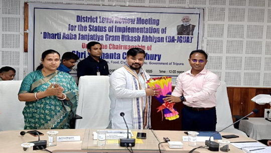 Minister Sushanta Chowdhury chairs r