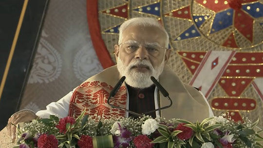 PM Modi Launches Kaziranga Elevated Corridor, Flags Off Two Amrit Bharat Trains