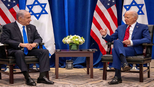US President Joe Biden held telephonic talk with Israeli Prime Minister Benjamin Netanyahu