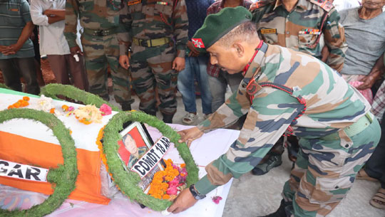 AR honours fallen soldier