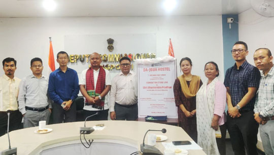Foundation stone laid for construction of hostels in different schools