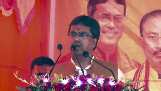 CM Dr. Manik Saha slams CPI-M, Congress party over political terror