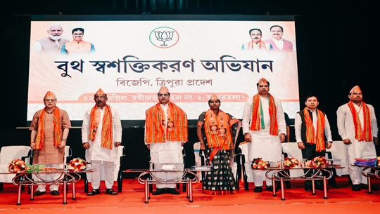 BJP in Tripura determined to gift 2 LS seats to PM Modi: CM Dr. Manik Saha