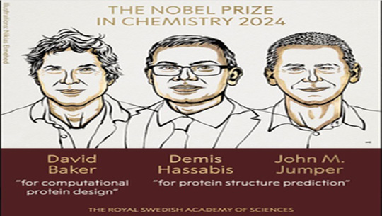 David Baker, John Jumper & Demis Hassabis awarded 2024 Nobel Prize in Chemistry