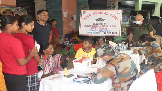 AR organises mega medical camp