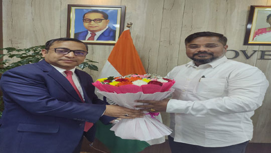 Minister Sushanta Chowdhury Holds Fr