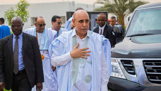 Mauritania's Ghazouani wins re-election with 56.12% of vote