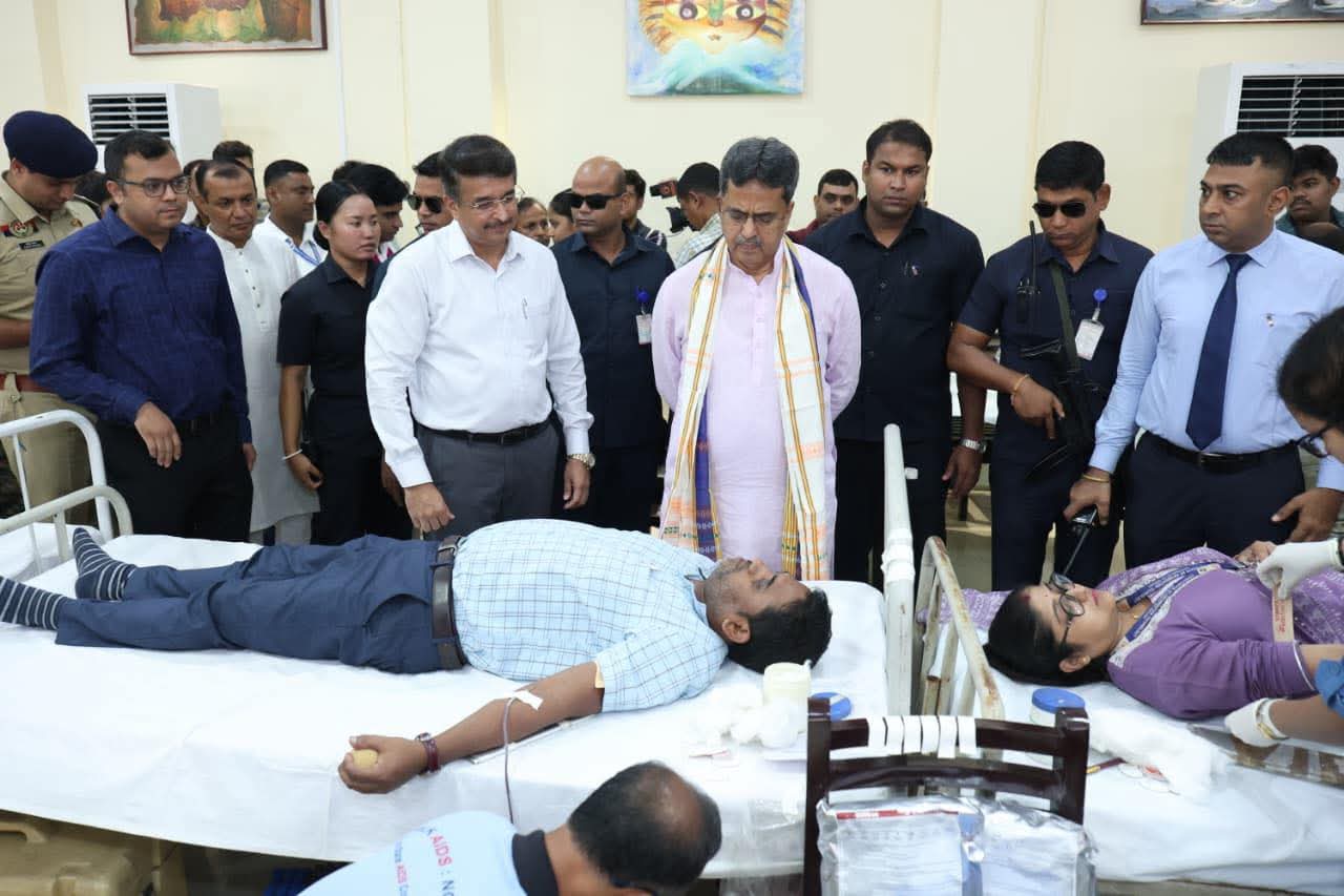 Chief Minister Attends Mega Blood Do