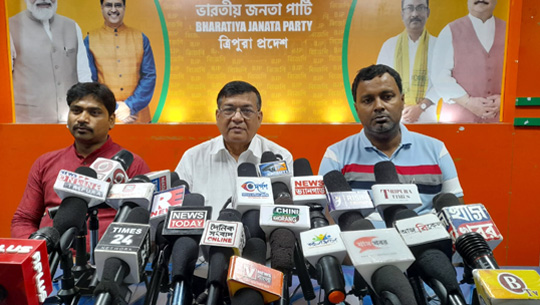 BJP's Chintan Shibir has decided that there will be no alliance with Tipra Motha at the moment: Ashok Sinha