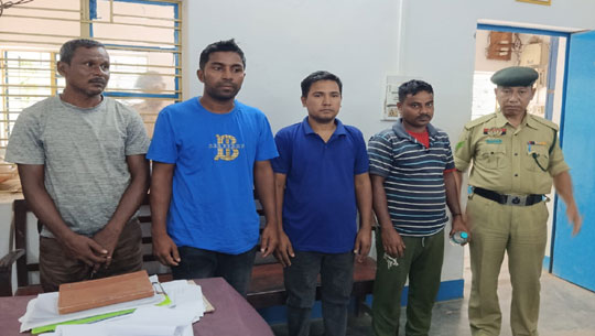 4 Bangladeshi nationals detained