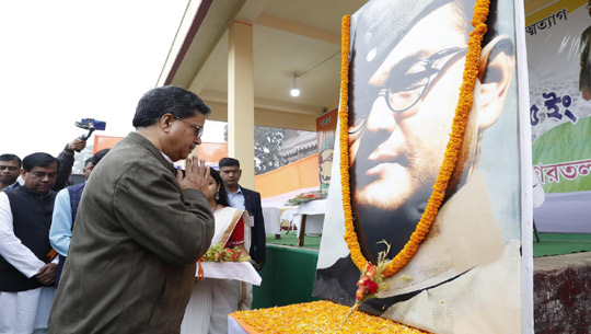 Netaji’s birth anniversary observed in Tirpura