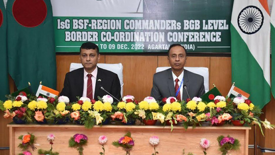 BSF-BGB pledges to work united in combating crimes along Indo-Bangla border