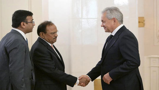 NSA Ajit Doval meets Russian Security Council Chief in Moscow