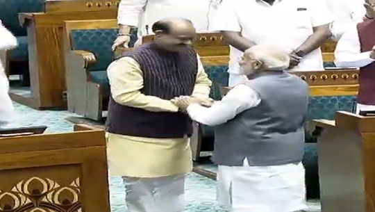 PM Modi Congratulates Om Birla on Being Elected as Speaker of Lok Sabha