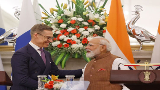 PM Modi, Finland President Discuss West Asia, Ukraine and Boost Digital Cooperation