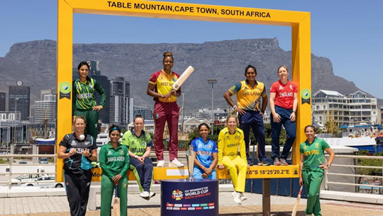 ICC T-20 Women's World Cup kick starts in South Africa from Feb 10