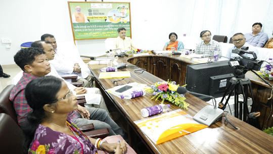 CM Dr Manik Saha attends virtual pro