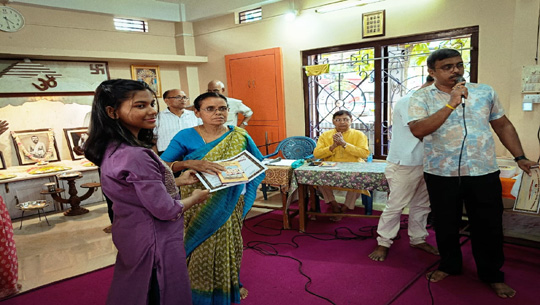 Ramkrishna Seva Sangha organizes felicitation ceremony for Secondary and Higher Secondary Students