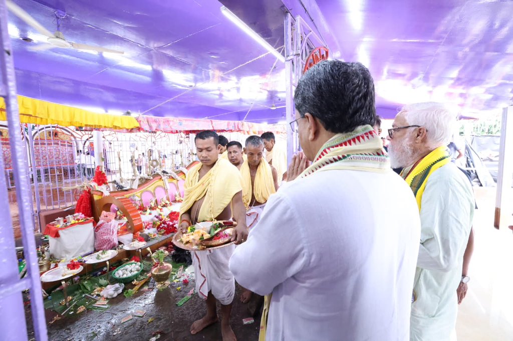 CM Manik Saha Calls Kharchi Puja a S