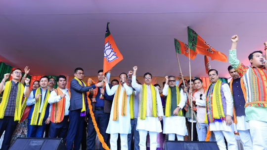 CM Manik Saha Welcomes Over 5,000 Voters into BJP 