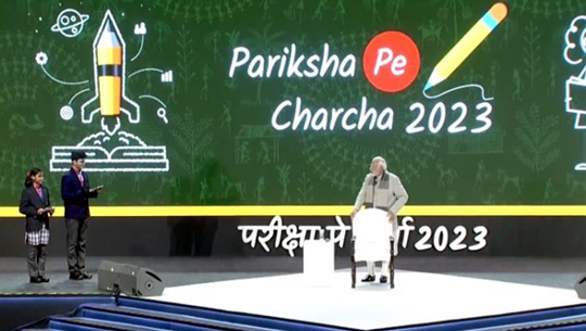 PM Modi interacts with students, teachers, and parents in the 6th edition of 'Pariksha Pe Charcha program