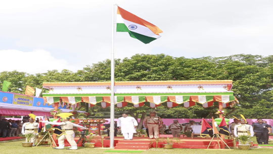 CM Dr Manik Saha hoists tricolor