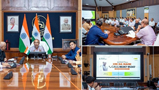 Manipur: CM N. Biren Singh launches 'CM Da Haisi' web portal to address public grievances
