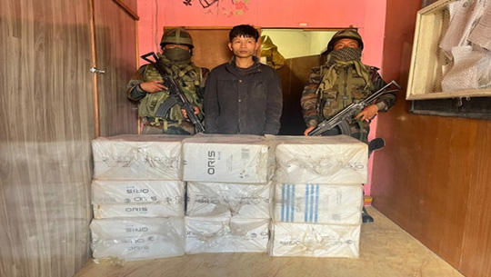 Assam Rifles seize drugs worth Rs 11.53 Crore; five arrested