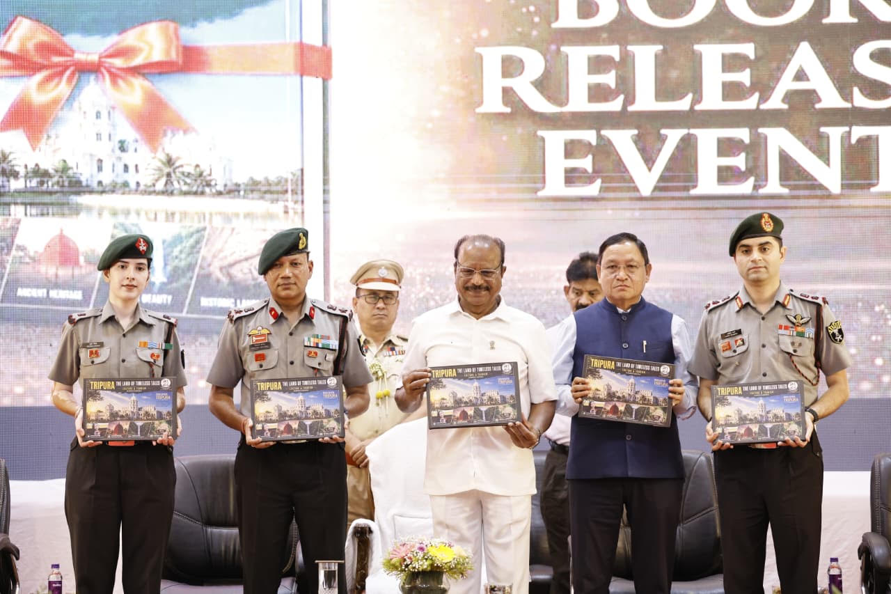 Governor Unveils Assam Rifles Book S