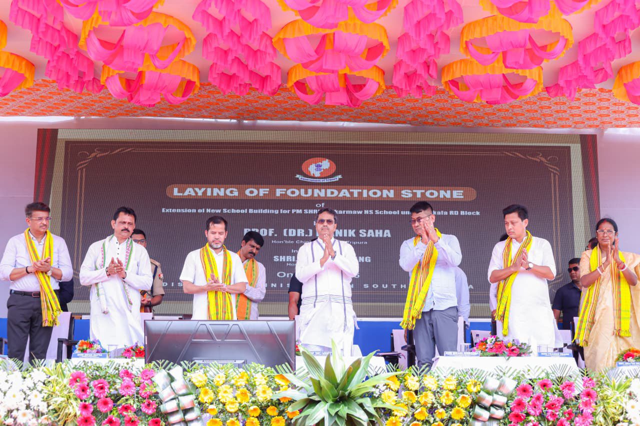 CM Manik Saha Unveils Rs 178 Crore Development Push for South Tripura