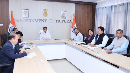 CM Dr. Manik Saha Attends High-Level Agriculture Task Force Meeting