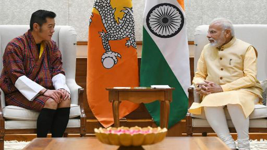 PM Modi, Bhutan King hold bilateral meeting in New Delhi