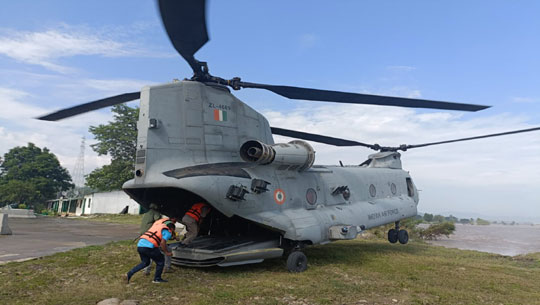 IAF Leads Massive Relief Ops in North India as Floodwaters Recede