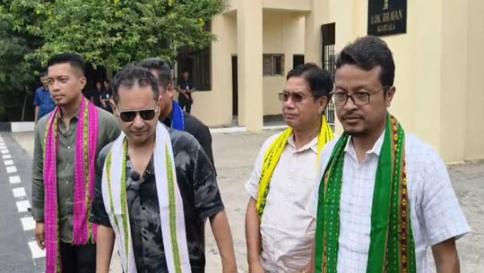 Tipra Motha Supremo Meets Tripura Go
